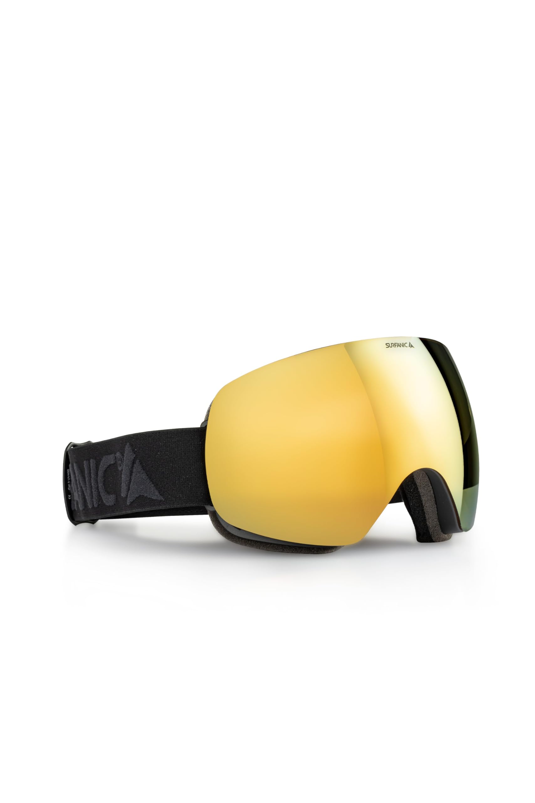 Surfanic Maverick Goggles (Black/Gold)