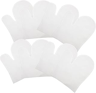 ibasenice 20 Stück Einweg Vlies Schuhreinigungstücher Weiß Leichtes Praktisches Reinigungstuch für Schuhe für Reisen und Schnelle Reinigung von Sneakern Pumps Sandalen und Stiefeln