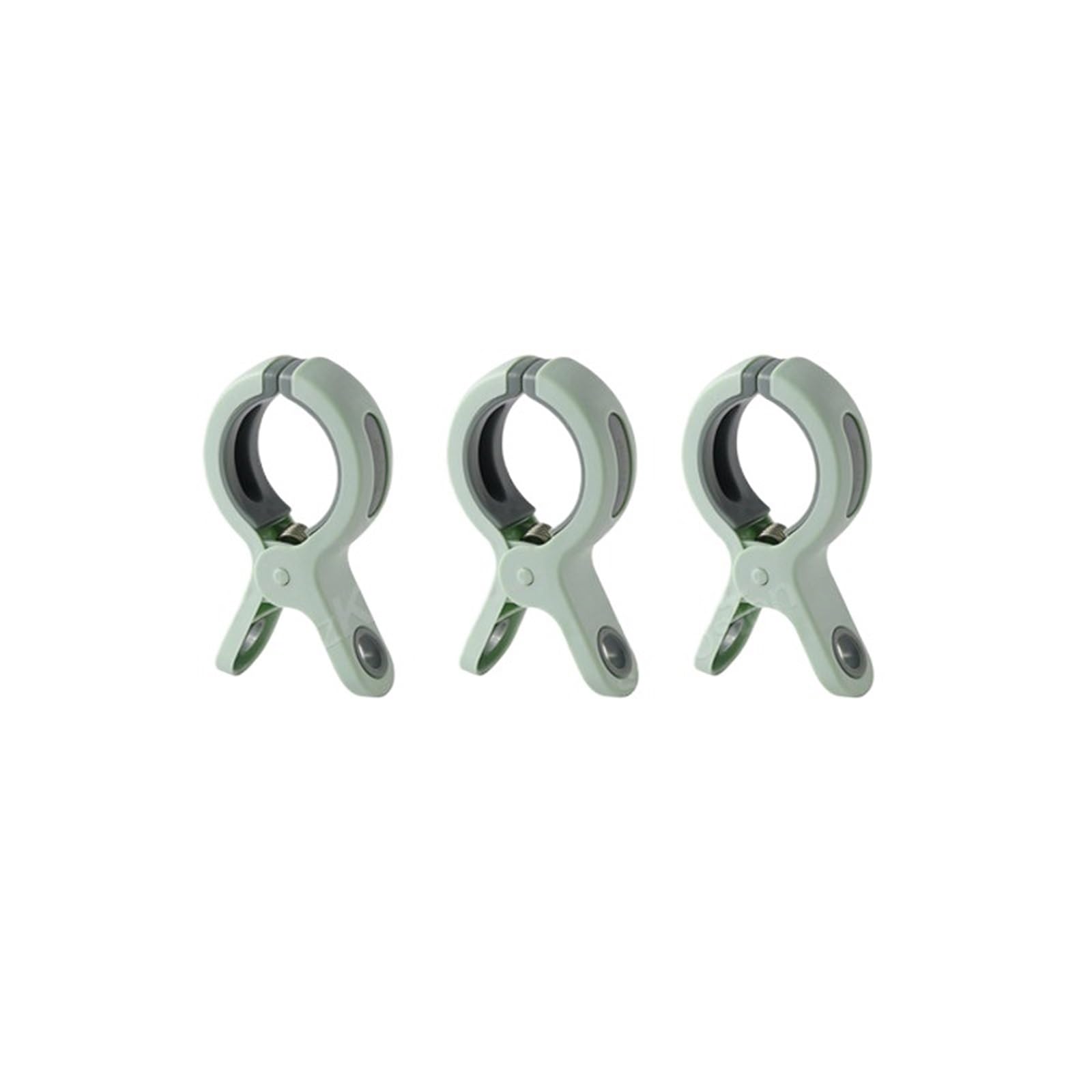 100/200Pcs Beach Towel Clips Reusable Large Windproof Clothes Pegs Plastic Clothespins Laundry Tongs For Blankets Coats for Washing Line(100pcs Green)