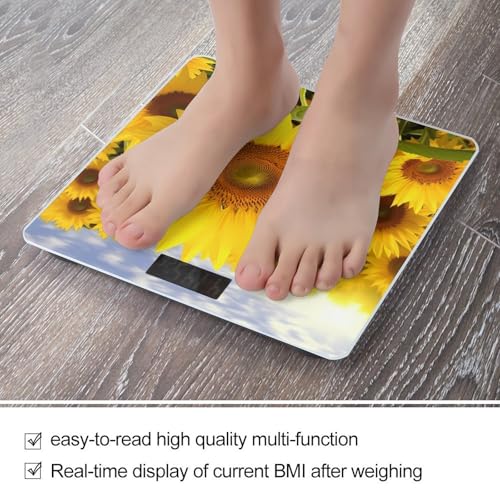 Báscula digital de baño con pantalla LCD 400 lb miniatura 5