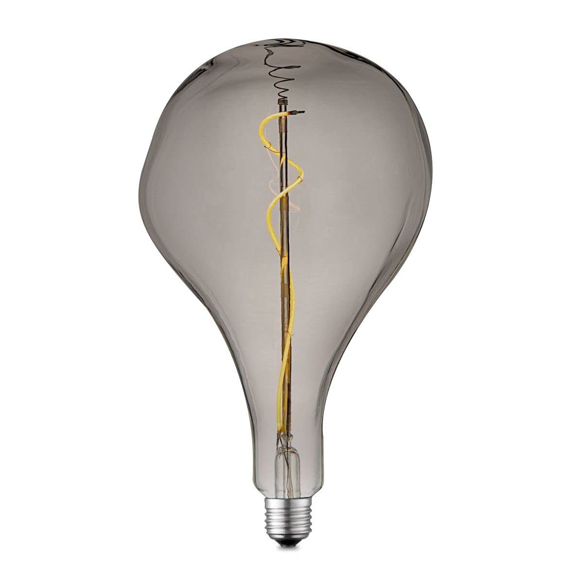 home sweet home collection Edison Vintage E27 | LED-Filament-Leuchtmittel Flex | Blown LED-Lampe | Rauch | Dimmbar | 3W 140lm 1800K | warmweißes Licht | für E27-Fassungen