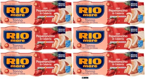 Rio Mare Tonno all'Olio di Oliva con Peperoncino di Calabria,