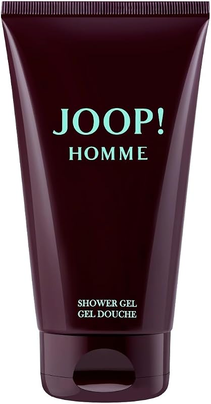 JOOP! Homme Gel de Banho Masculino com Canela, Jasmim, Baunilha e Sândalo – 150 mL