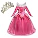 Produktbild Aurora Prinzessin Dornröschen Kleid Kostüm Kleines Mädchen Karneval Kleid rosa 120
