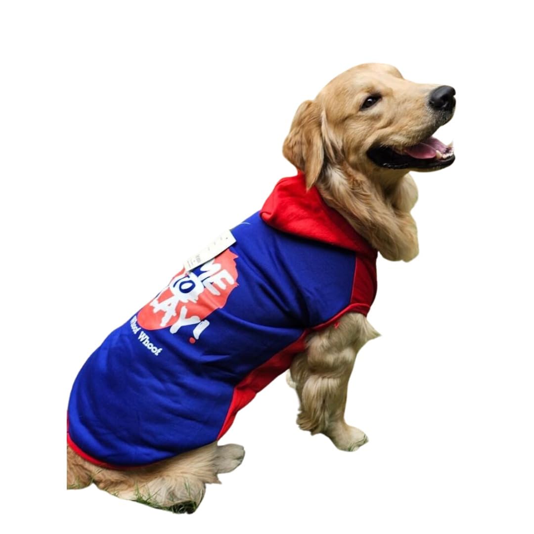 Waggytails Dog Sweater- Fleece Winter Sweater- Cold Weather Protection - Wind Proof - Soft and Warm Thick Padded Dog Winter Sweaters - Stretchable Sweaters for Dog - Red - Size-28 (B0CN3T4X89) Amazon Price History, Amazon Price Tracker