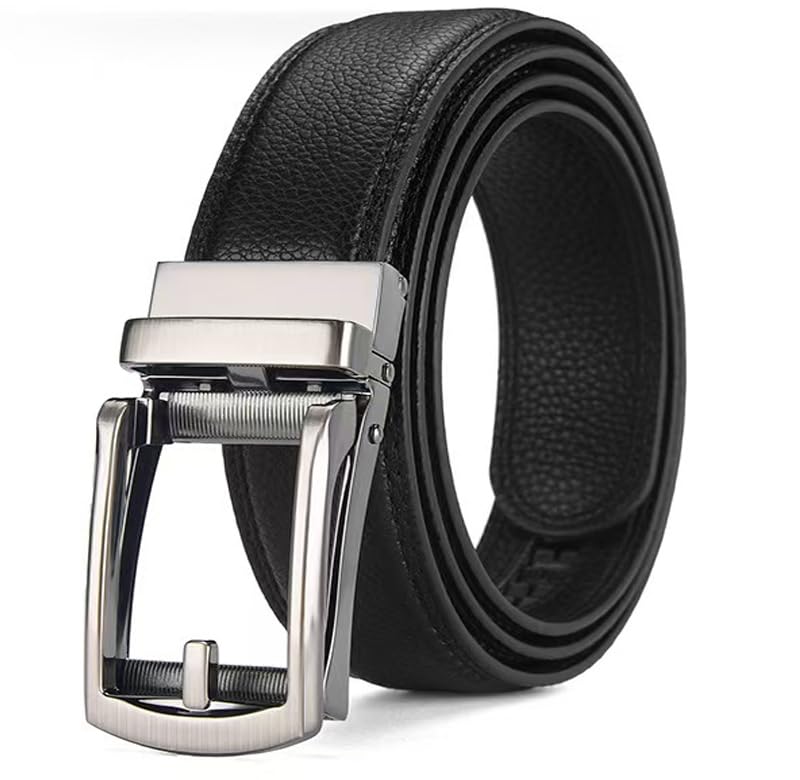 【36%OFF+50%OFF】【640円】 Cuerpise 本革 穴なし 無段階調整 オートロックベルト