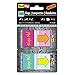Redi-Tag 72038 Pop-Up Fab Page Flags w/Dispenser"Sign Me!" Red/Orange Teal/Yellow 100/Pack