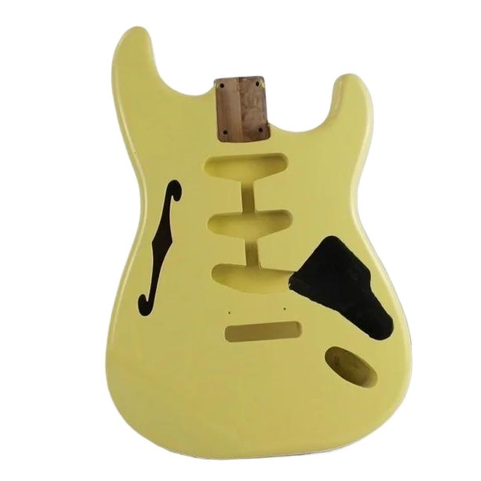 Corpo Della Chitarra Corpo Per Chitarra Elettrica In Ontano Con Foro A F Semi Cavo ST