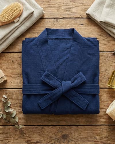 Image of Panitay Women's Waffle Knit Robes Thin Spa Bath Robe Bulk Hotel Lightweight Commercial Soft for House Shower Party