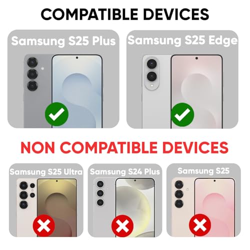 Image of POPIO Privacy Military-Grade Tempered Glass for Samsung S25 Plus / S25 Edge - Anti Spy Screen Protector Guard (Pack of 1)