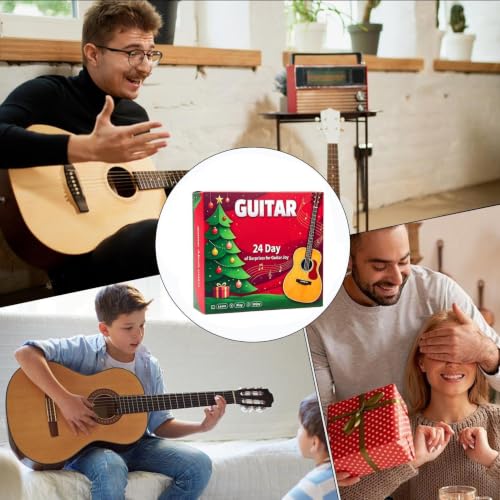 Calendrier de l'Avent Guitare 2026, 24 Accessoires, Accordeur & Capodastre – vue 9
