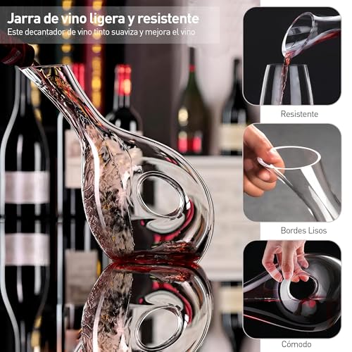 La mejor comparación de Jarras y decantadores - los más vendidos. 3 Imagen adicional