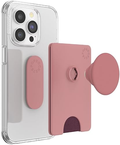 Vista 65 de PopSockets Cartera de teléfono con agarre expandible y anillo adaptador para MagSafe, soporte para tarjetas de teléfono, compatible con carga bígaro