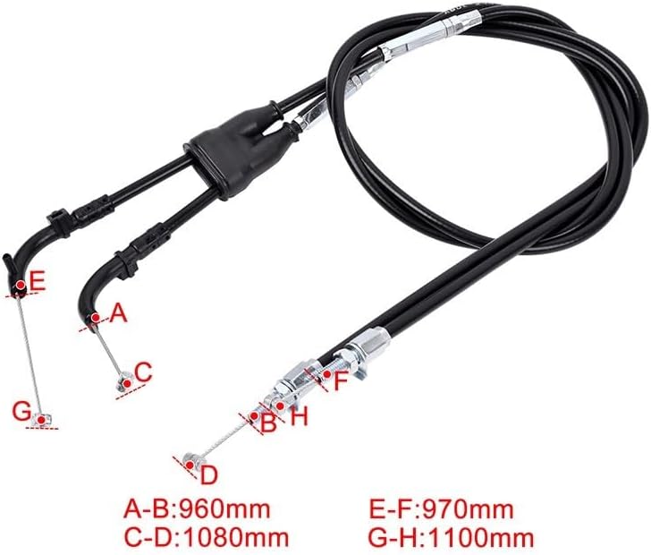 オートバイアクセサリースロットルケーブルワイヤー燃料リターン