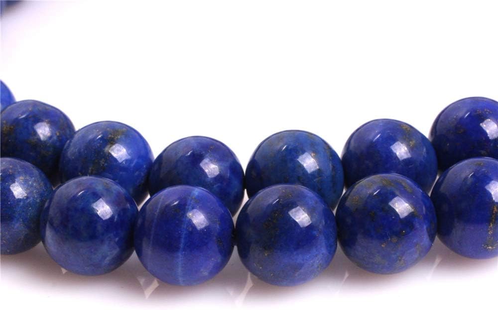 JOE FOREMAN Lapis Lazuli Beads for Jewelry Making Natural Gemstone Semi Precious 16mm Round 15"