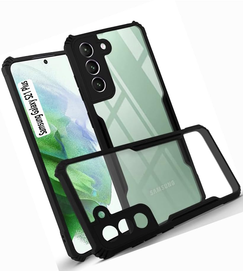 COBERTA Back Cover for SAMSUNG GALAXY S21 PLUS Back Cover Case - Black Transparent (B0CP27DGKJ) Amazon Price History, Amazon Price Tracker