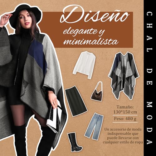 El Mejor Listado de Chales para Mujer de esta semana. 9 Imagen adicional