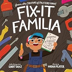 Fix-It Familia Audiolibro Por Lucky Diaz arte de portada