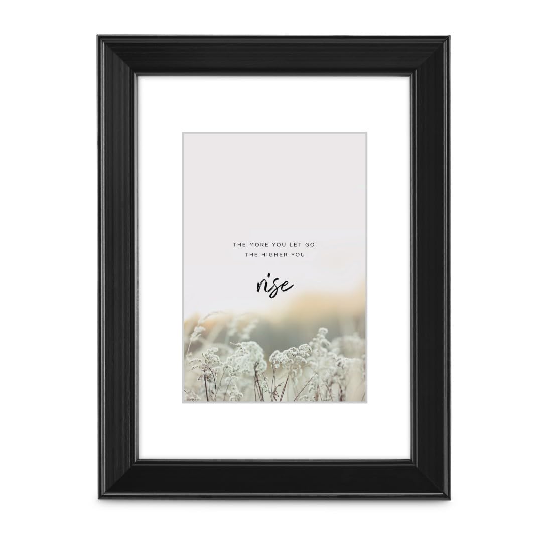 Hama Rise Wooden Photo Frame, Black, 40 x 50 cm