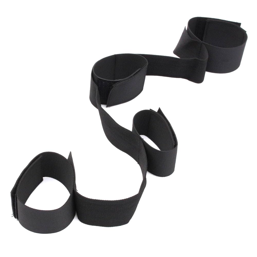 BONDAGERIE® Costrittivo Manette e Cavigliere, in nylon, per coppia letto sexishop