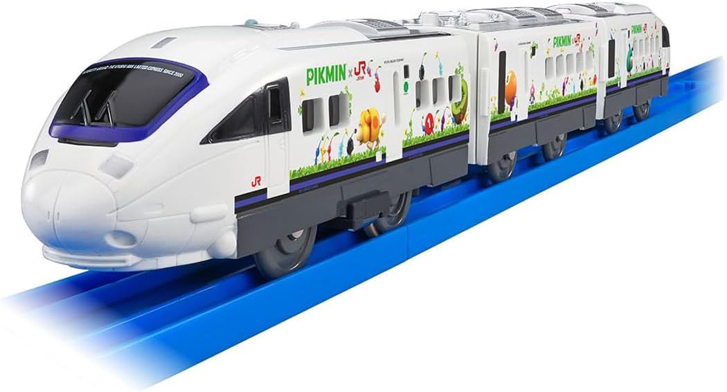 Takara Tomy Plarail JR Kyushu Pikmint Rain Train Toy for Ages 3 and Up