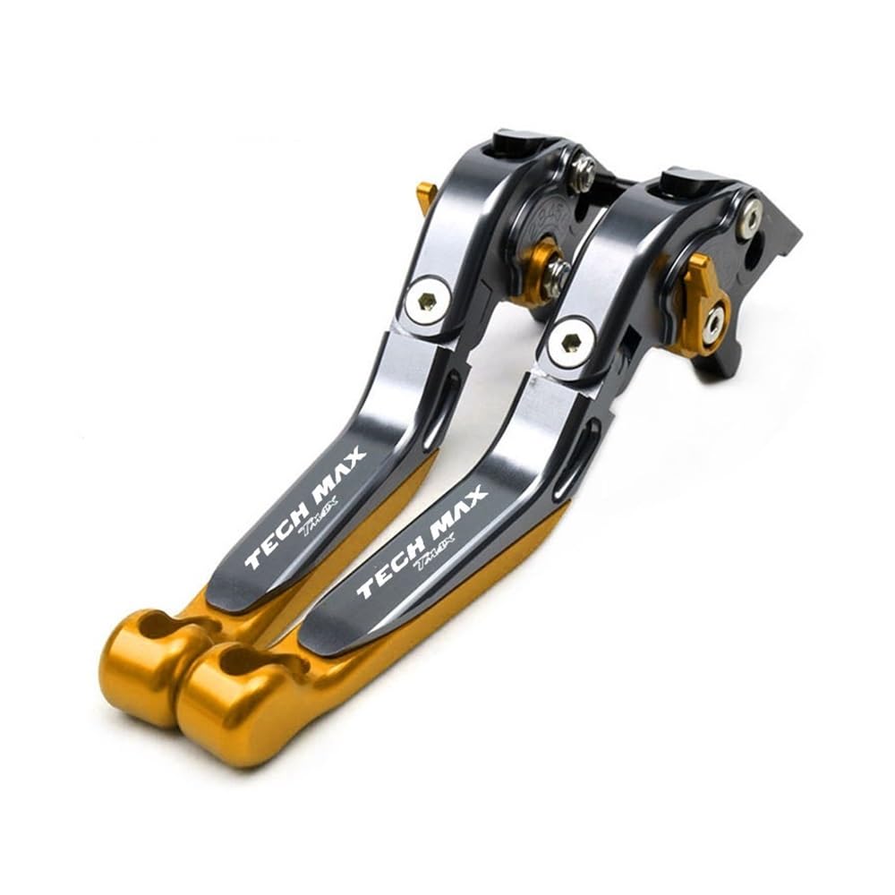 MLIOJU Motorcycle Clutch Lever Motorcycle Folding Extendable Brake Clutch Lever for Tmax Tech Max TMAX 560 TMAX560 T-MAX 2019-2023