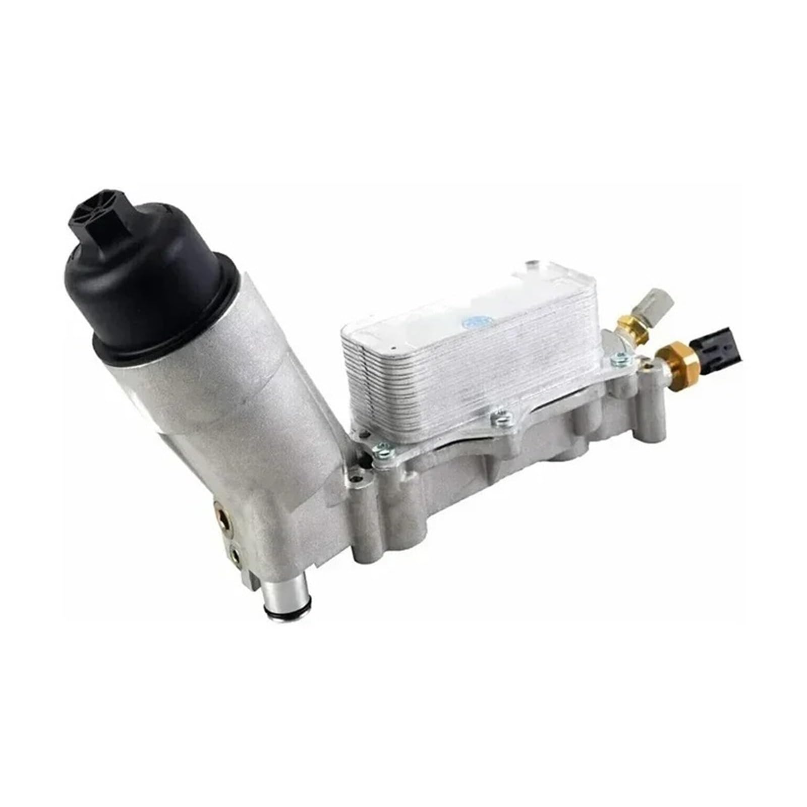 Shuogoufeng Store 5184304AE Aluminiowa chłodnica oleju silnikowego 68105583AF 926-959 Kompatybilna z ładowarką Kompatybilna z Grand Cherokee 3.6L Chłodnice oleju