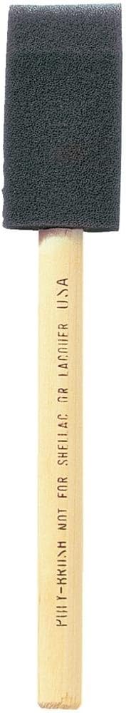 Poly Foam Brush with Wood Handle