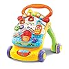 VTech loophulp 2-in-1, oranje – interactief loopleerapparaat om te leren lopen, Franse versie