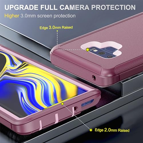 Coque Note 9 antichoc robuste Samsung Galaxy Note 9 protection rose - 3