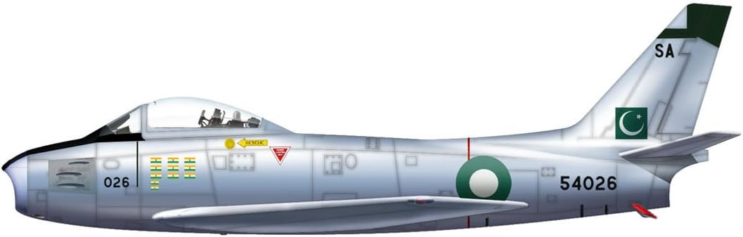HOBBY MASTER 1/72 F-86 F-40 Saber Pakistan Air Force