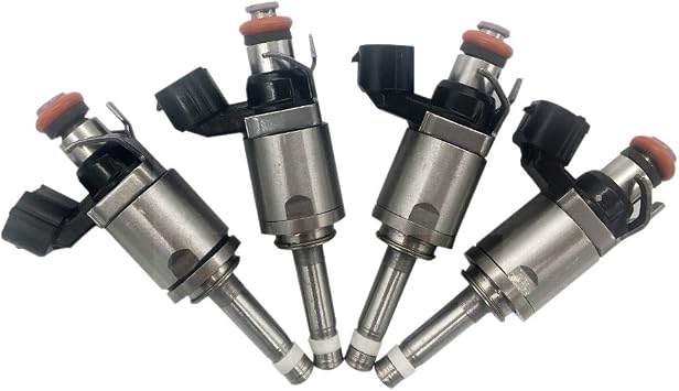 4pcs/lot FJ1193 6 Holes Disc Fuel Injectors for 2012-2013 Mazda 3, 2013-2014 Mazda CX-5 2.0L L4 4-Door PE0113250C, PE0113250D, PE0113250B