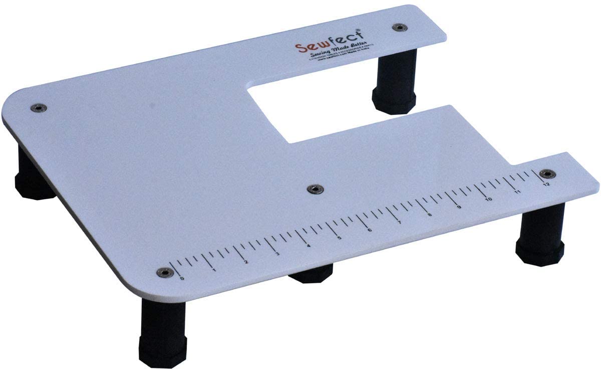 Sewfect Sewing Machine Extension Table - Suitable for Usha Allure - Allure DLX - Excela - Excela DLX - Myfab Barbie Automatic Sewing Machine - Large Size 15" x 18"-image-36