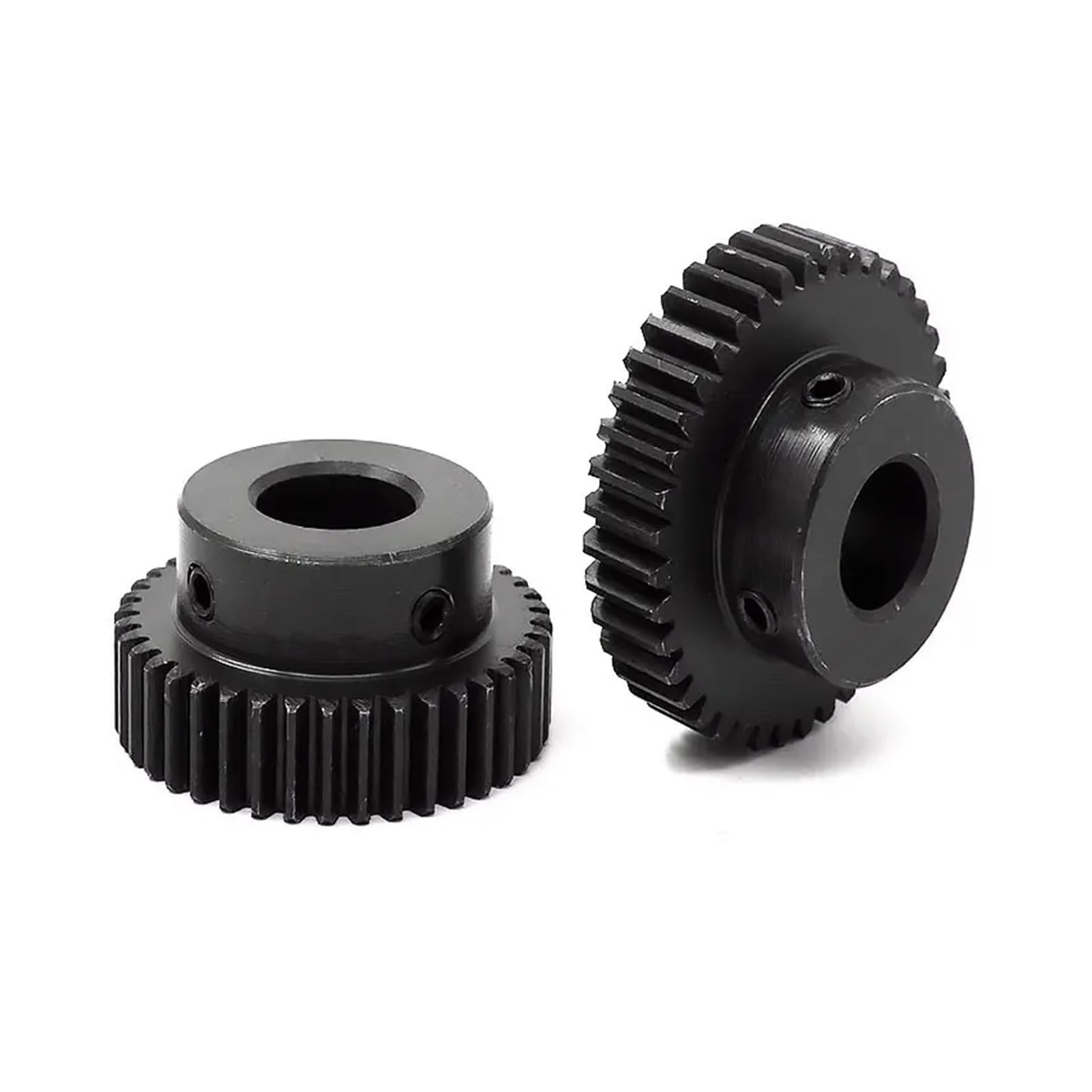 Stirnradritzel 1M 24 Zähne 1 Mod Rechts 45# Stahl Prozess Loch Motor Rack Übertragung(8mm,14pcs 1M 24 Teeth)