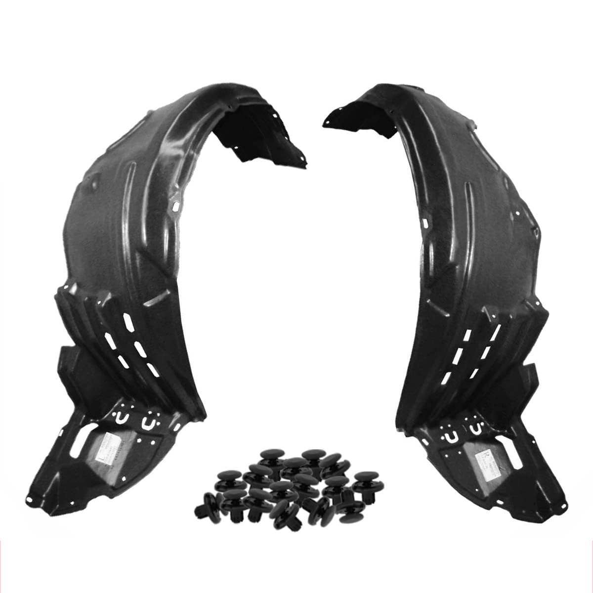 Amazon.com: Parts N Go Fender Liner Set w/Clips for 2000-2005