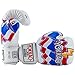 YOKKAO Thai Flag III Boxing Glove - White - 10oz