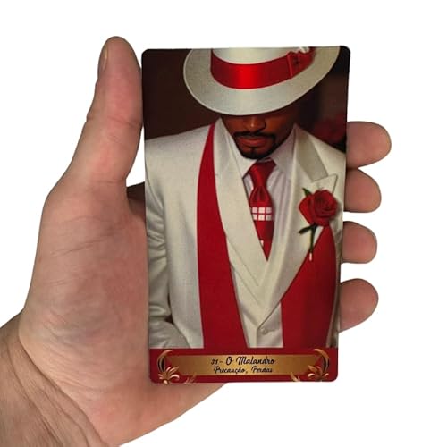 META ATACADO, O Legítimo Tarô da Maria Padilha 36 Cartas Plastif e Manual