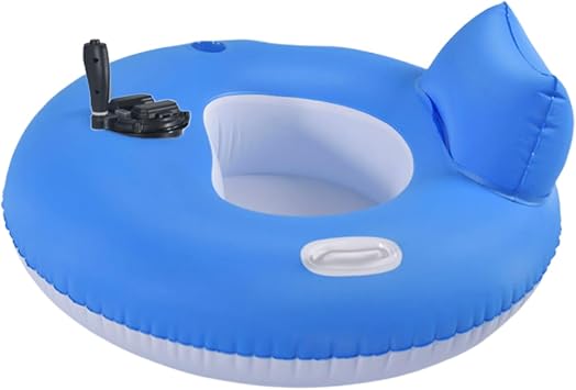 Electric Pool Float - Motorized Chair, Inflatable Lounger | Floating Mattress for Adults Men Women, Water Cruiser Raft for Beach Swimming Lake Travel Poolside Summer Relaxation Outdoor Fun Toy