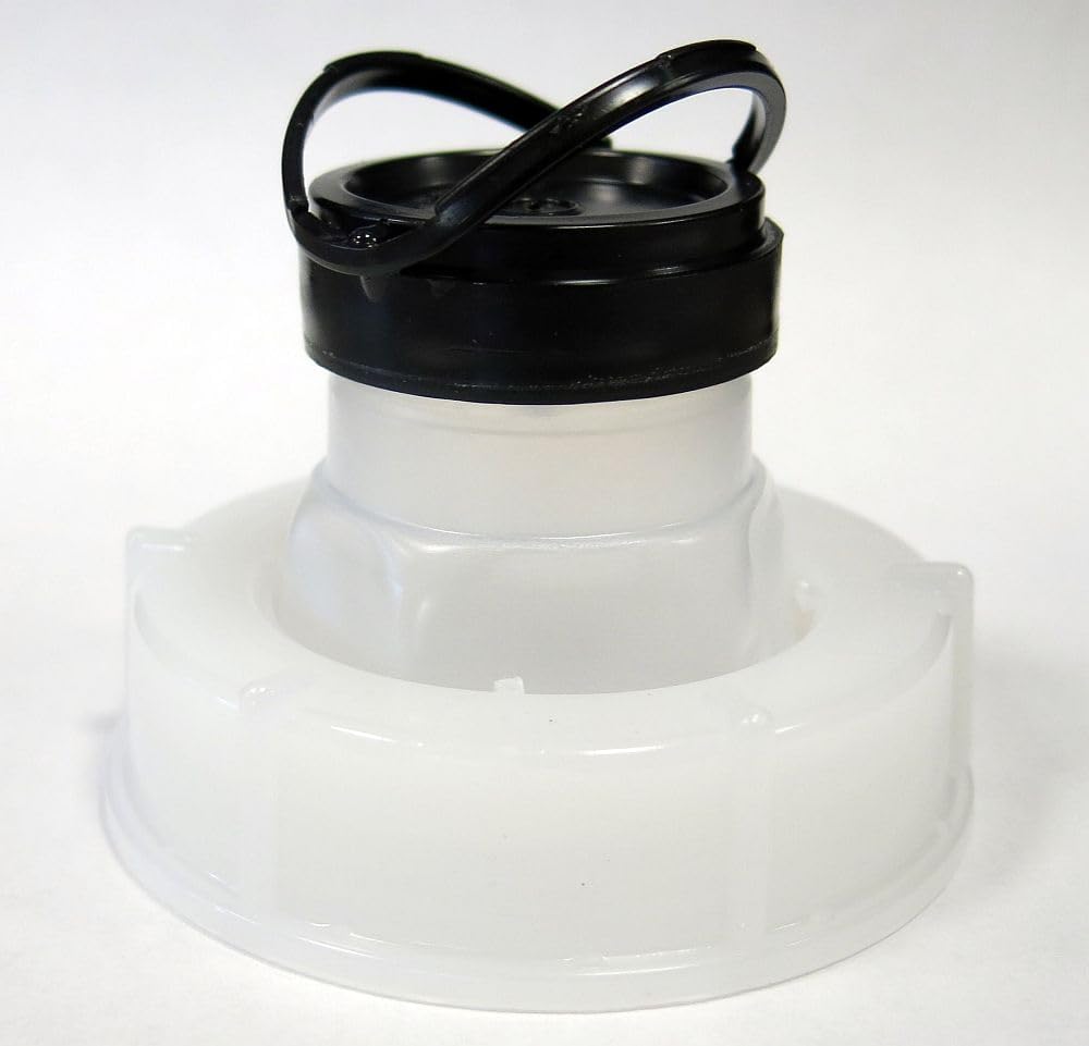 70mm Plastic Screw Caps, with Rieke®, Flexspout® 3 Pack Case Pack
