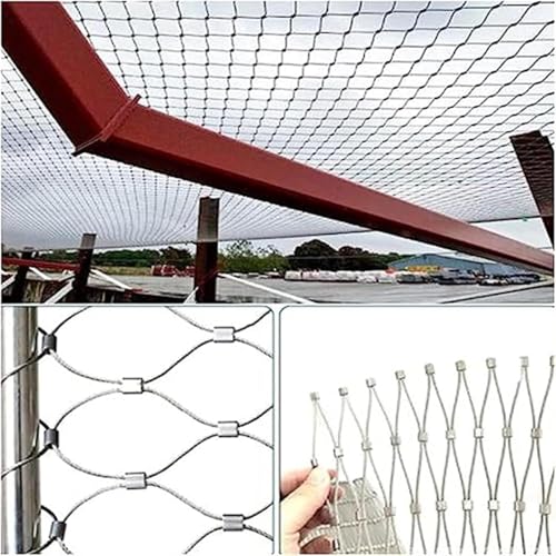 Red de Cuerda de Acero Inoxidable y malla galvanizada protectora 3