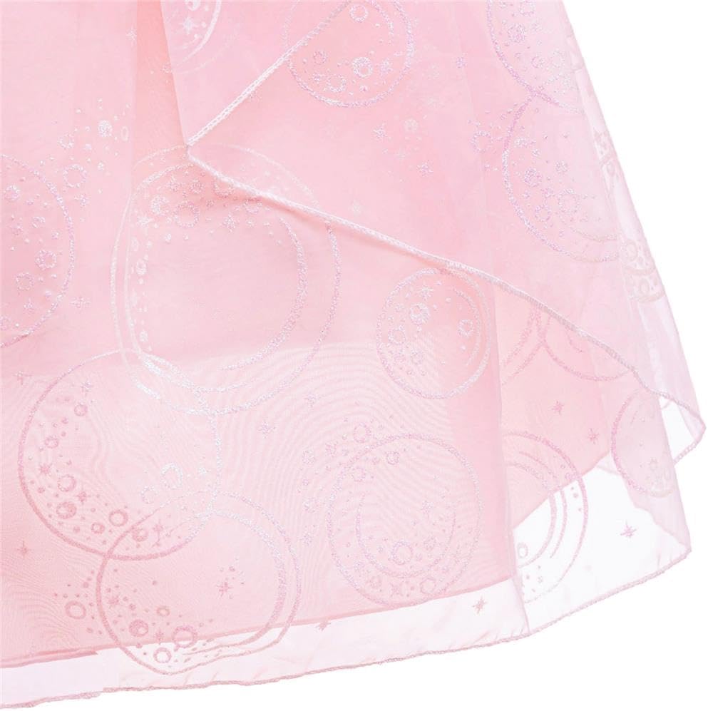 Dressy Daisy Witch Costume Girls Princess Dress Up Layered Tulle Ball Gown for Birthdays Halloween Size 4-12 Pink/Black - Image 6