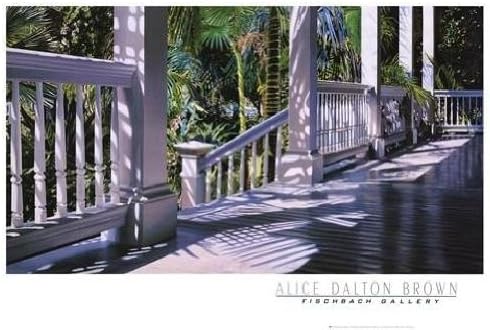 Alice Dalton Brown - Patrick's Porch Art Print