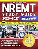 The Ultimate EMT Study Guide: All in 1 NREMT® Exam Prep. Ace the Paramedic Test on Your First Try in Just 7 Days with Expert Tips for Clear Understanding. 1500 Official Q&A, & 30 Practice Tests