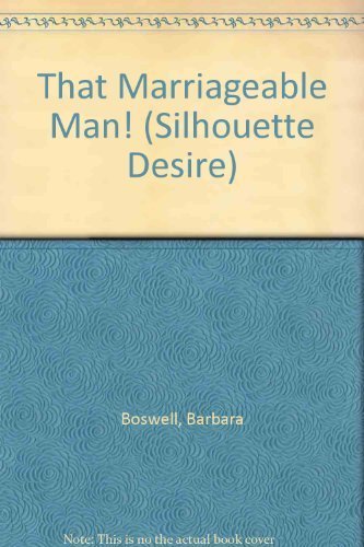 Buy That Marriageable Man! (Thorndike Large Print Silhouette Series) — BookShops.in