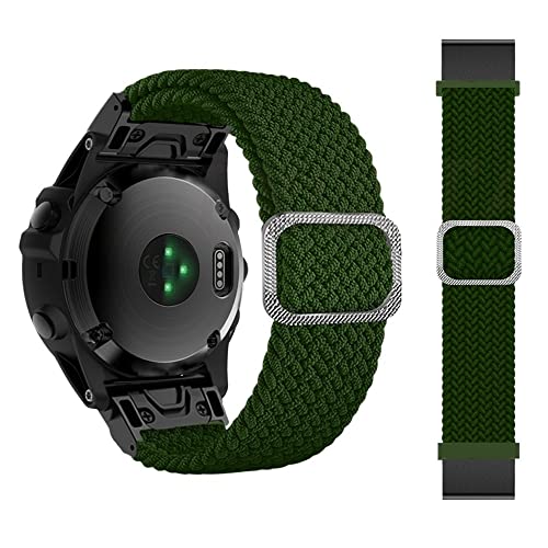 Bracelet nylon Garmin Fenix 7X respirant et ajustable teinte agate