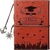 2022 Graduation Leather Journal Inspirational Graduation Gifts for College High School Student 200 Pages Vintage Refillable Diary Journal Notebooks Best Friend Encouragement Present for Her Him