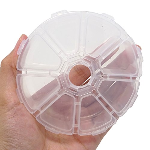 Honbay 2Pcs Plastic Storage Organizer Containers Jewelry Box Fishing Box Pill Box #TOP3