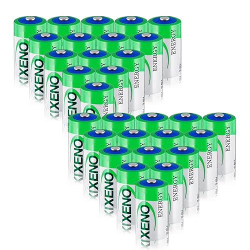 DZYZWSGFCLJX *[30 Pack] 19000mAh XL-205F D Std 3.6v Lithium Thionyl Chloride Battery for Xeno Energy XL-205F Battery, Non-Rechargeable