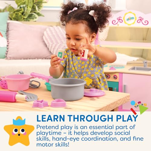 image for Battat – Play Circle – Cooking & Baking Playset – Hand Mixer, Ro