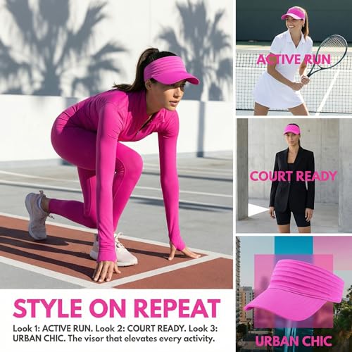 YAMEE Visor Cap Damen Elastisch Sonnenschutz Atmungsaktive,Sonnenhüte für Männer Frauen im Frühling Sommer Schnelltrocknend,Sonnenblende Herren Leicht Weich,Strand Sonnenvisor Damen UV-Schutz,Outdoor